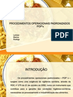 Procedimentos Operacionais Padronizados POP's: Larissa Marina Rodrigo