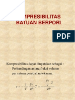 Kompresibilitas Batuan Berpori