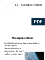 The Atmosphere Basics