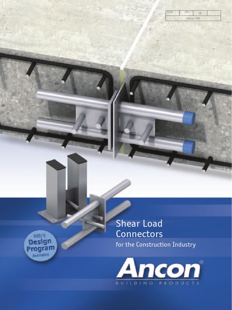 07 Shear Load Connectors Feb 2008 | PDF | Structural Steel | Masonry