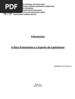 A Ética Protestante o Espirito Do Capitalismo Max Weber