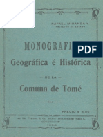 Tomé, Monografia Geográfica e Histórica