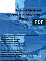 Himno Nacional Mexicano en Náhuatl.