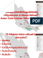 Introducción Al Idioma Náhualt.