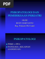 Psikopatologi Dan Pemeriksaan Psikiatri