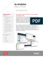 Security Analytics Applications Ds