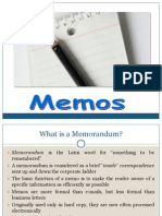 Memos