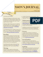 Johnsons Journal 12-1-14