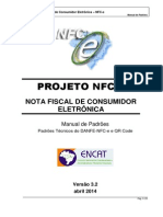 Manual de Especificacoes Tecnicas Do DANFE NFC-e QRCode Versao3.2