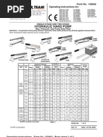 Power Team P Series Manual (2 Speed)