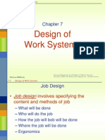 Chap 7 Design of Work Systems