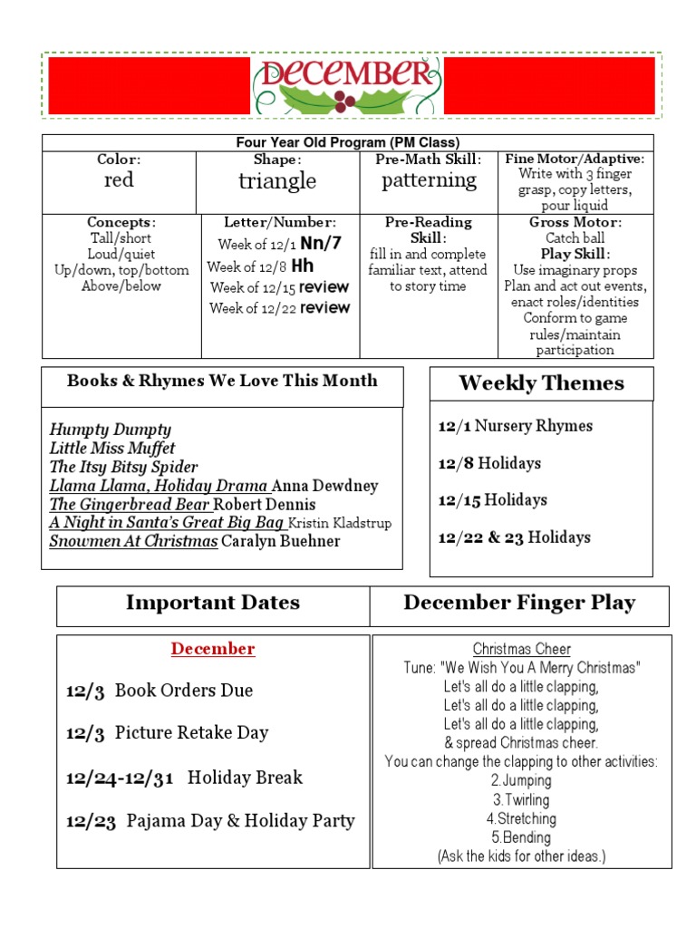 December Fours | PDF