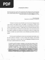 A Tradição Cética - Danilo Marcondes