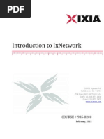 Intro To IxNetwork Feb 2012