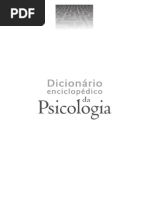dicionário enciclopédico de psicologia