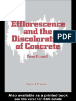 Efflorescence and the Discoloration of Concrete (1983)