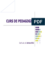 Pedagogie 2 - Curs - 6 - Relationare Si Comunicare Didactica PDF