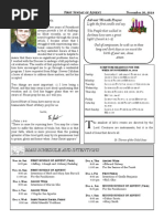 Download Santa Sophia Bulletin for Nov 30 2014 by Santa Sophia Catholic Church SN248823443 doc pdf
