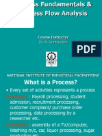 Process Fundamentals & Process Flow Analysis