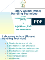 Lab Techniques in Mice