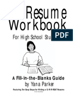 Resume Workbook