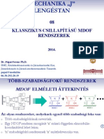 Lengéstan HUN 08 Klasszikus Csillapítású MDOF Rendszerek Áttekintése