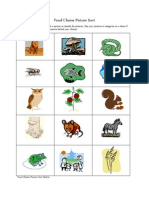 Food Chains Picture Sort