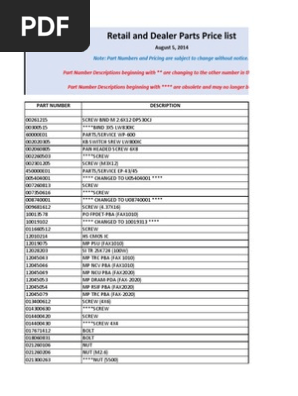 Dealer Pricing | PDF | Bipolar Junction Transistor | Transistor