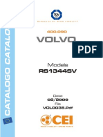 VOLVO RS1344SV Differential Parts Catalog
