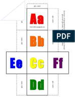 Alphabet Dice Collection PDF