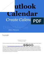 Outllook Calendar: Create Calendar
