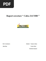 Proiect Cercetare de Marketing JACOBS