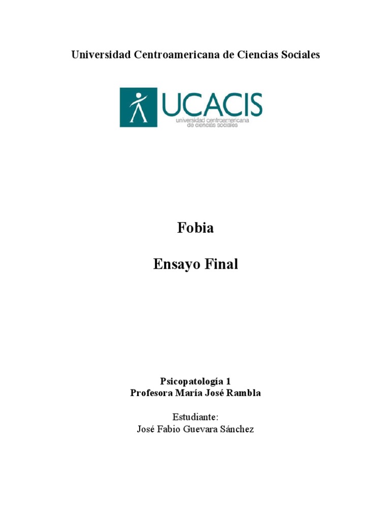 Análisis de la Fobia Infantil | PDF | Fobia | Jacques Lacan
