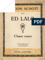 Lalo - Chants Russes Lento de Concerto Op.29 Piano