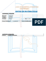 Departementeo de Matematicas