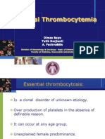 Essential Thrombocytosis