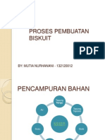 Proses Pembuatan Biskuit