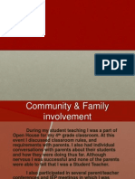 Community and Family Involvement