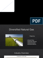 Investment Analysis For The Diversified Natural Gas Industry - Presentation