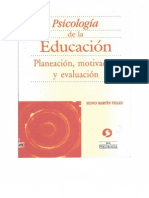 Psicología de La Educación Silvio Martín Tellez