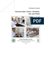Buku Juknis Analisis Kimia Tanah, Pupuk, Tanaman-balitanah Bogor, 2005
