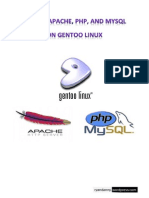 Install Apache, PHP, and MYSQL on GENTOO LINUX