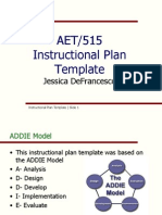 Final Copy of Instructional Template
