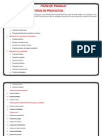 Tipos de Proyectos