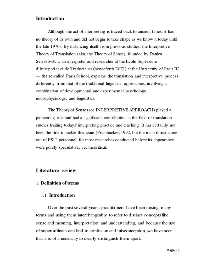 Writing An Interpretive Essay