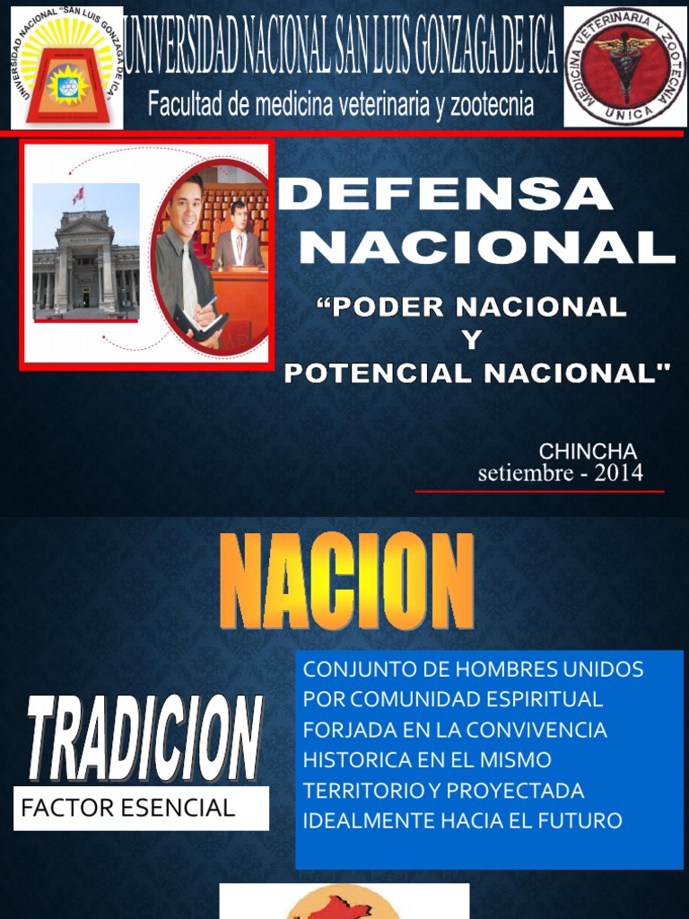Poder y Potencial Nacional del Perú | PDF | Nación | Estado (política)