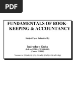 Download Done - Assignment - Fundamentals of Book-Keeping  Accountancy by IGuha SN24888842 doc pdf