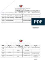 JADUAL TUGAS Pengawas