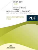 2014 - Dokumentation Des Innovationspreises Des Landes Baden-Württemberg 2014