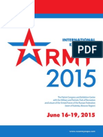 Presentation The International Exhibition ARMY 2015
